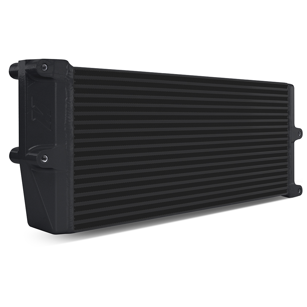 Mishimoto — Mishimoto Heavy-Duty Oil Cooler - 17in. Opposite-Side Outlets - Black
Oiler Cooler - view 6